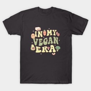 Cute Vegetables Tofu And Nuts In My Vegan Era T-Shirt